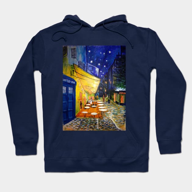 Van Gogh and the Doctor Hoodie by havenhill studios